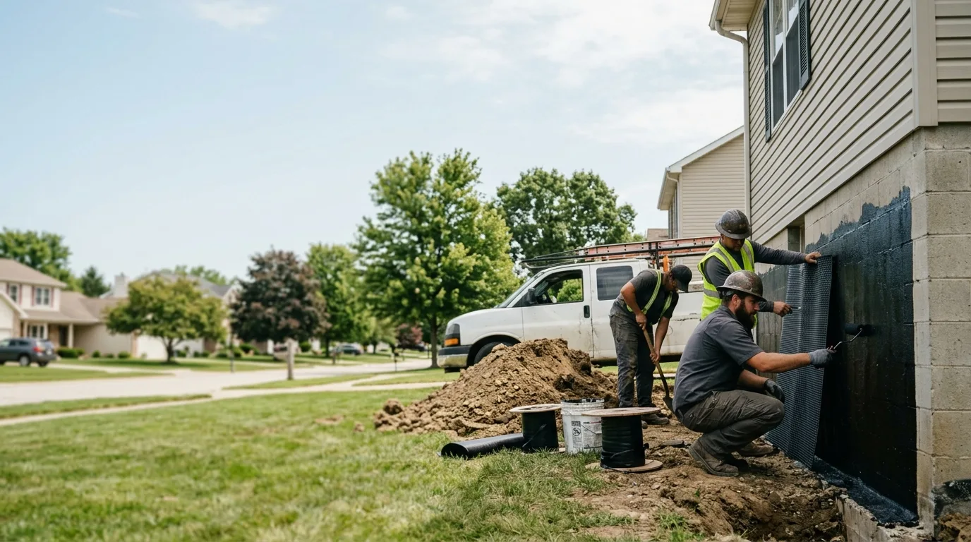 Basement Waterproofing in Willisville, IL near me